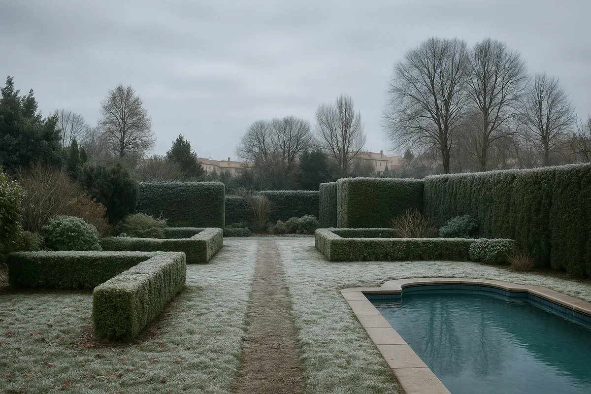 Cubrir plantas sensibles